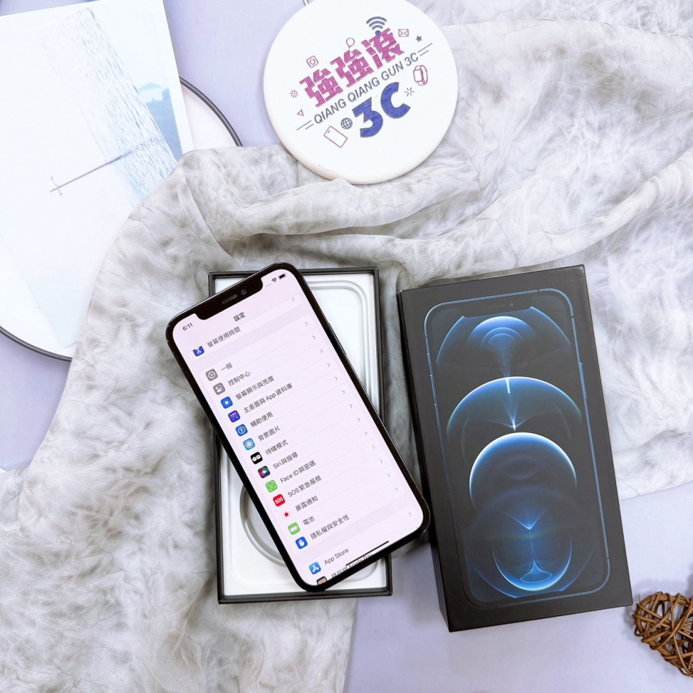 歸仁-iPhone 12 Pro 128G 藍色*90221（店家保90天）