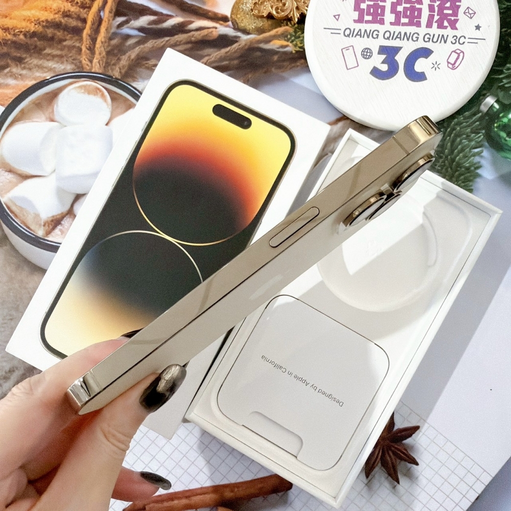 善化-二手 iPhone14 PRO  128G 金色 #05975（店家保固365天）