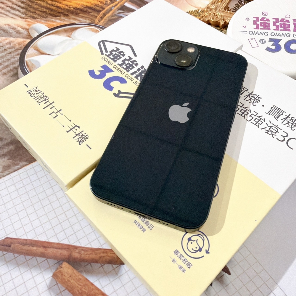 善化-二手 iPhone13 128G 黑色 #58466(店家保固365天)