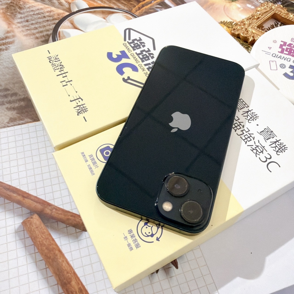 善化-二手 iPhone13 128G 黑色 #58466(店家保固365天)