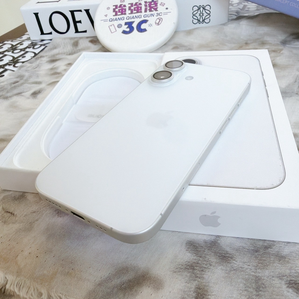 鹽行-二手iphone 17-256G 白色 #10897(原廠保固)