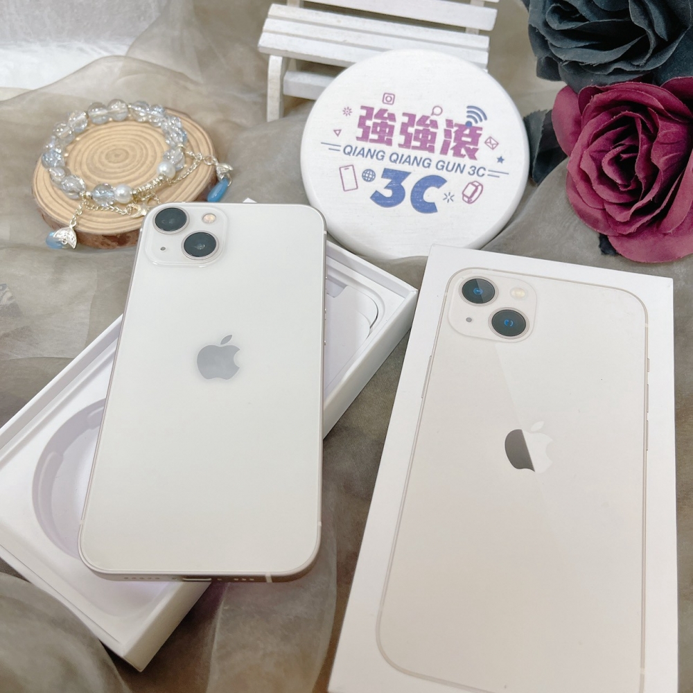 佳里-二手 iPhone13 128G 白色 #19673(店家保固365天)