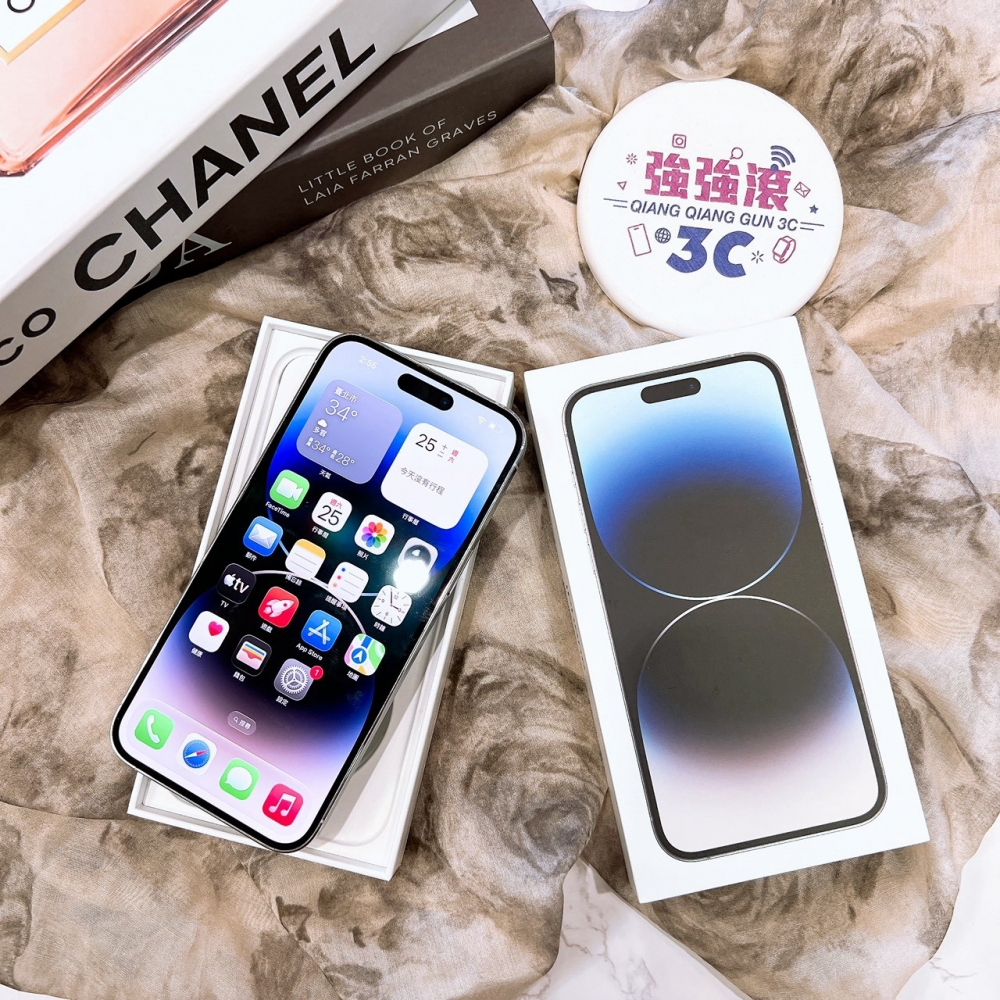 二手 iPhone14Promax 128G 銀色*36884(店家保固)