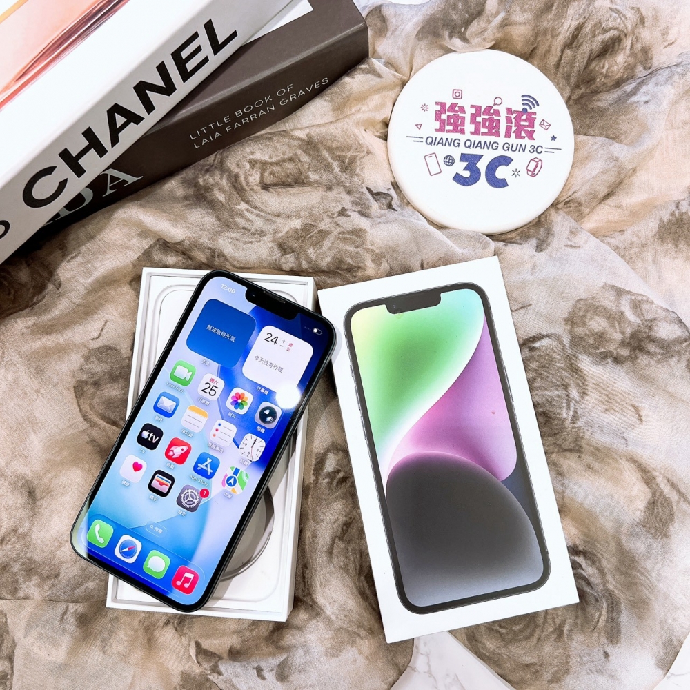 二手 iPhone14 128G 黑色*84105(店家保固)
