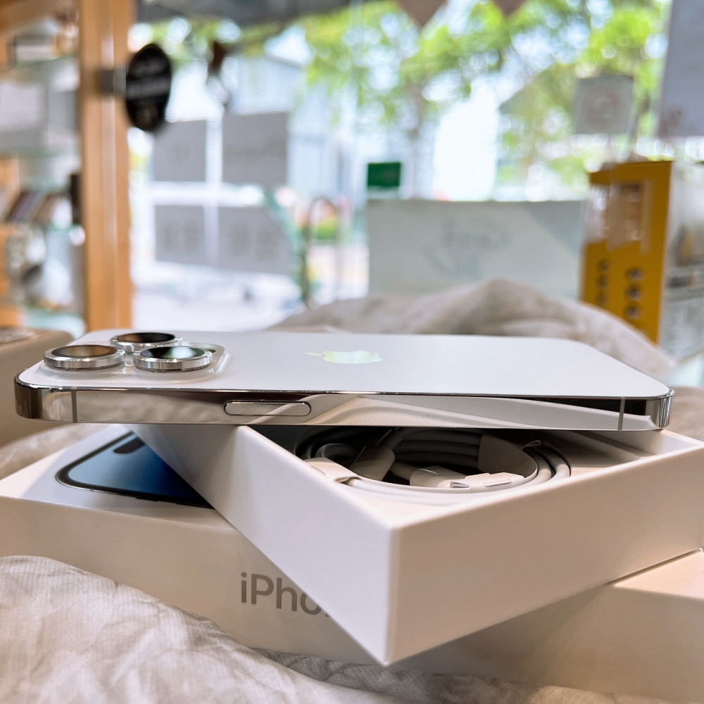 二手 iPhone14Pro 128G 銀色*27015（店家保固）