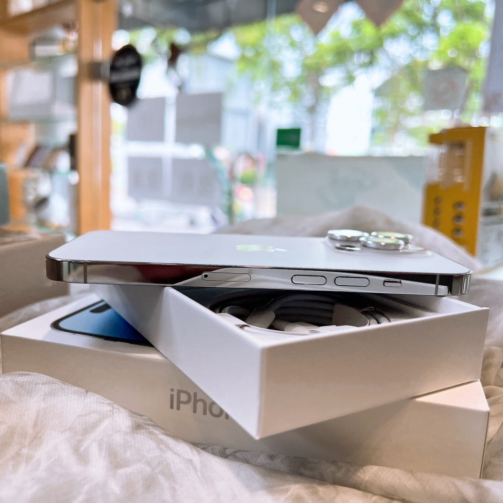 二手 iPhone14Pro 128G 銀色*27015（店家保固）