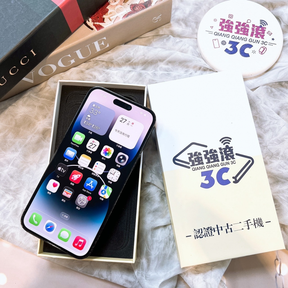 二手 iPhone14ProMax 128G 黑色*20911（店家保固）