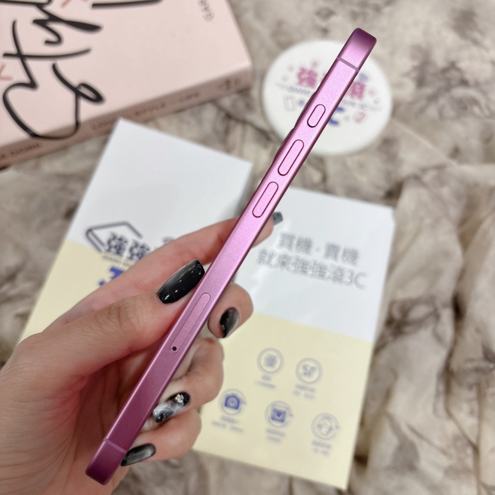 二手 iPhone16Plus 128G 粉色*14347（店家保固）