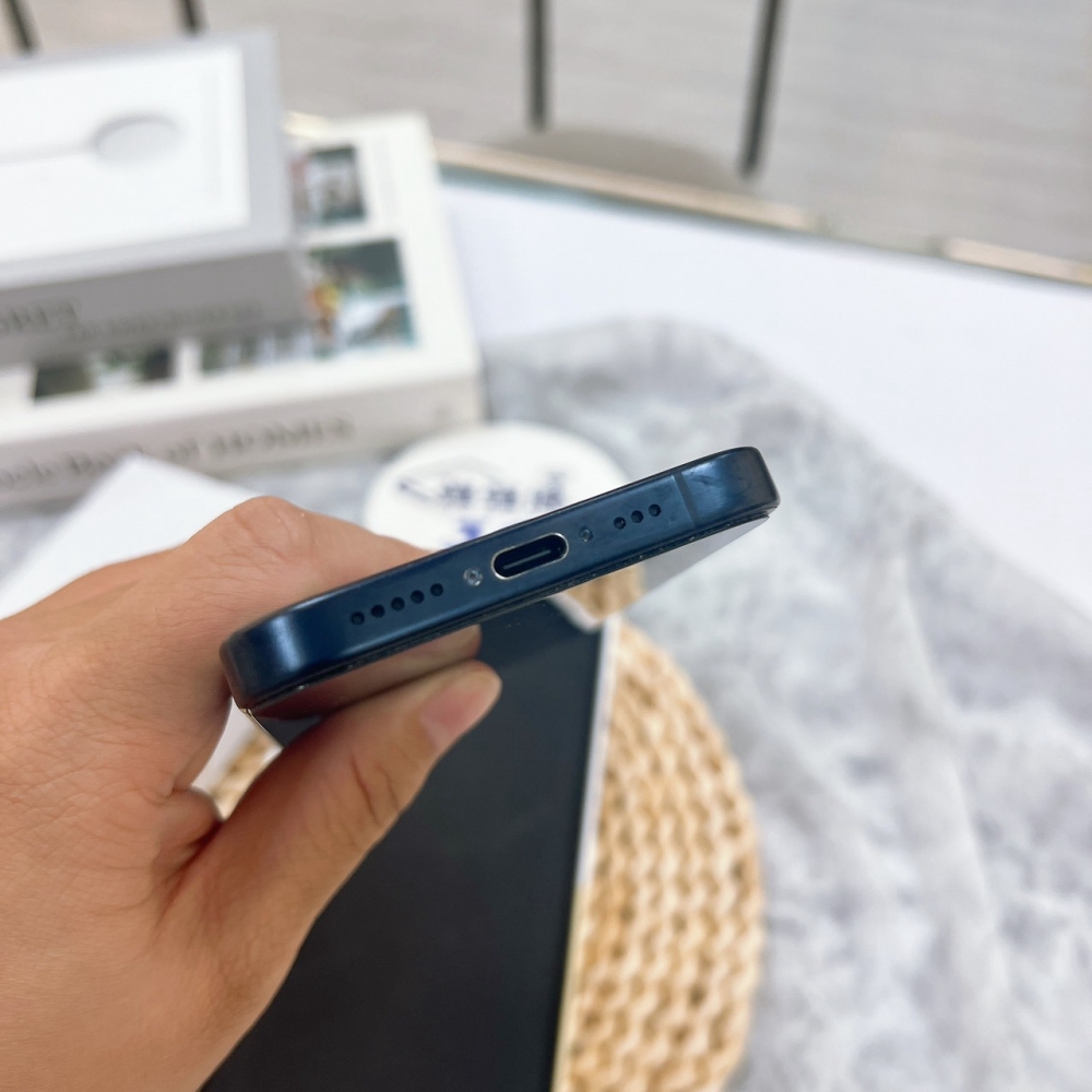 歸仁-二手iPhone15 PRO 128G 藍色 #09696（店家保固365天）
