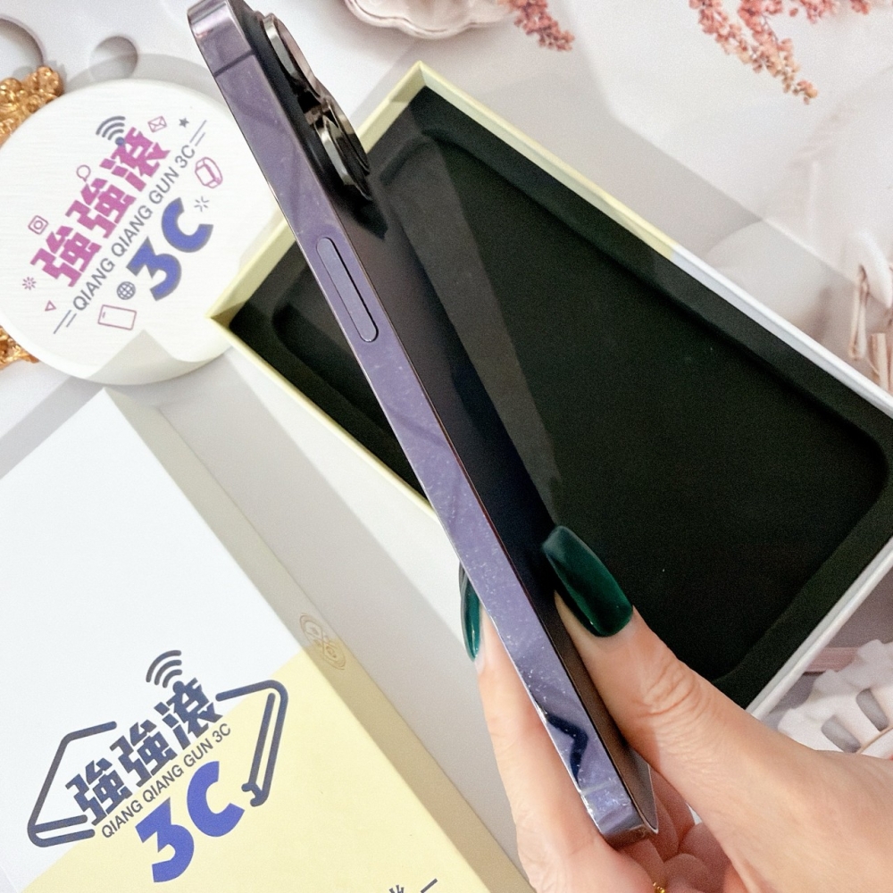 善化-二手 iPhone14 Pro Max 256G 紫色 #40117(店家保固365天)