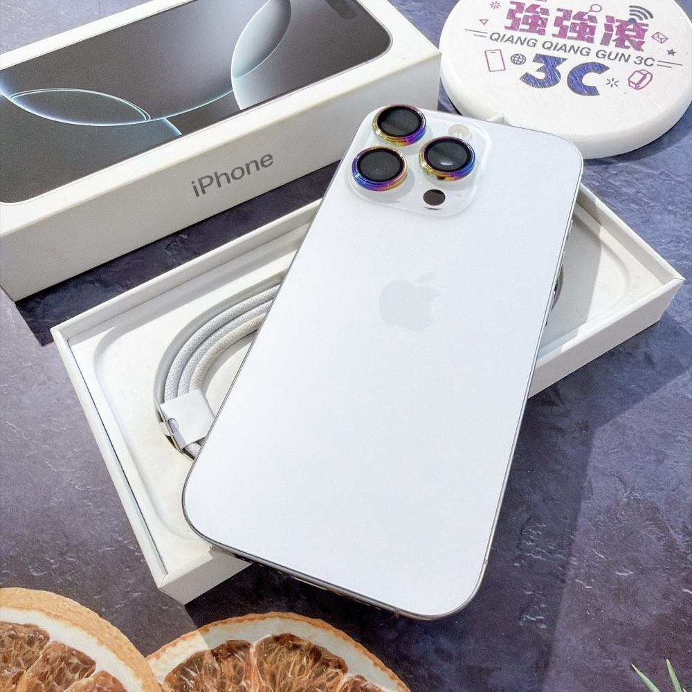善化-二手 iPhone16 Pro 128G 白色 #88749(店家保固365天)