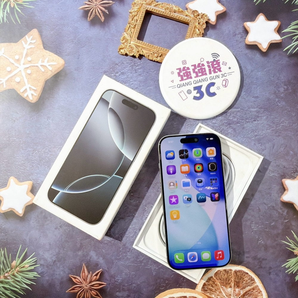 善化-二手 iPhone16 Pro 128G 白色 #88749(店家保固365天)