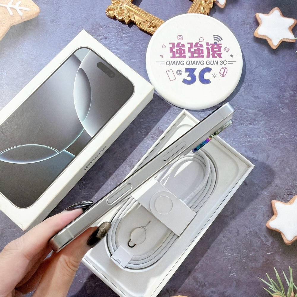 善化-二手 iPhone16 Pro 128G 白色 #88749(店家保固365天)