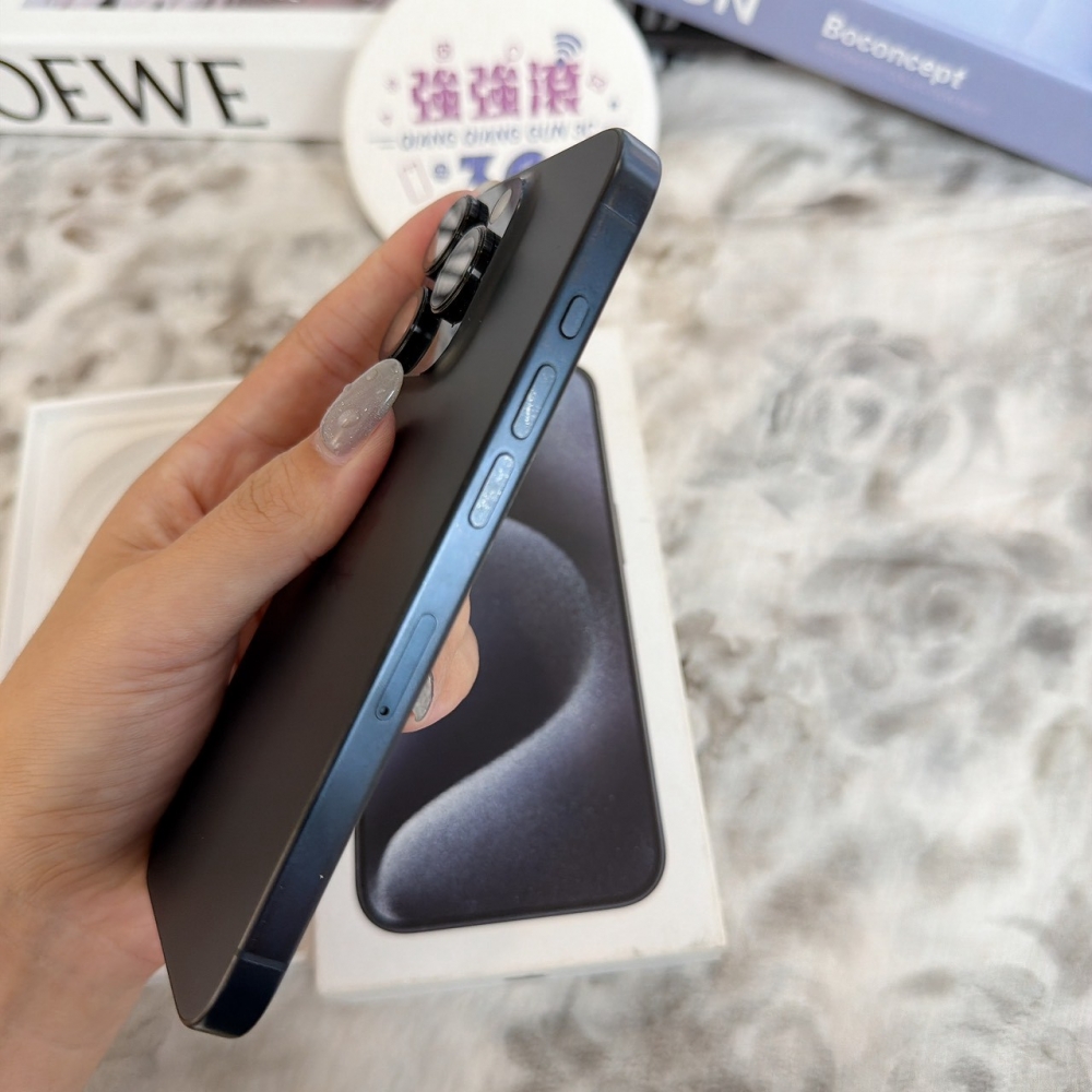 鹽行-二手 15 pro 256G 藍色#84966（店家保固90天）