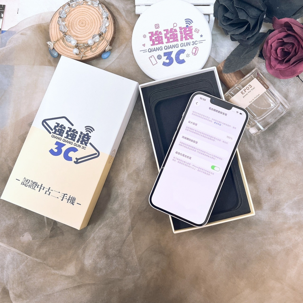 佳里-二手 iPhone13 128G 白色 #48356(店家保固365天)