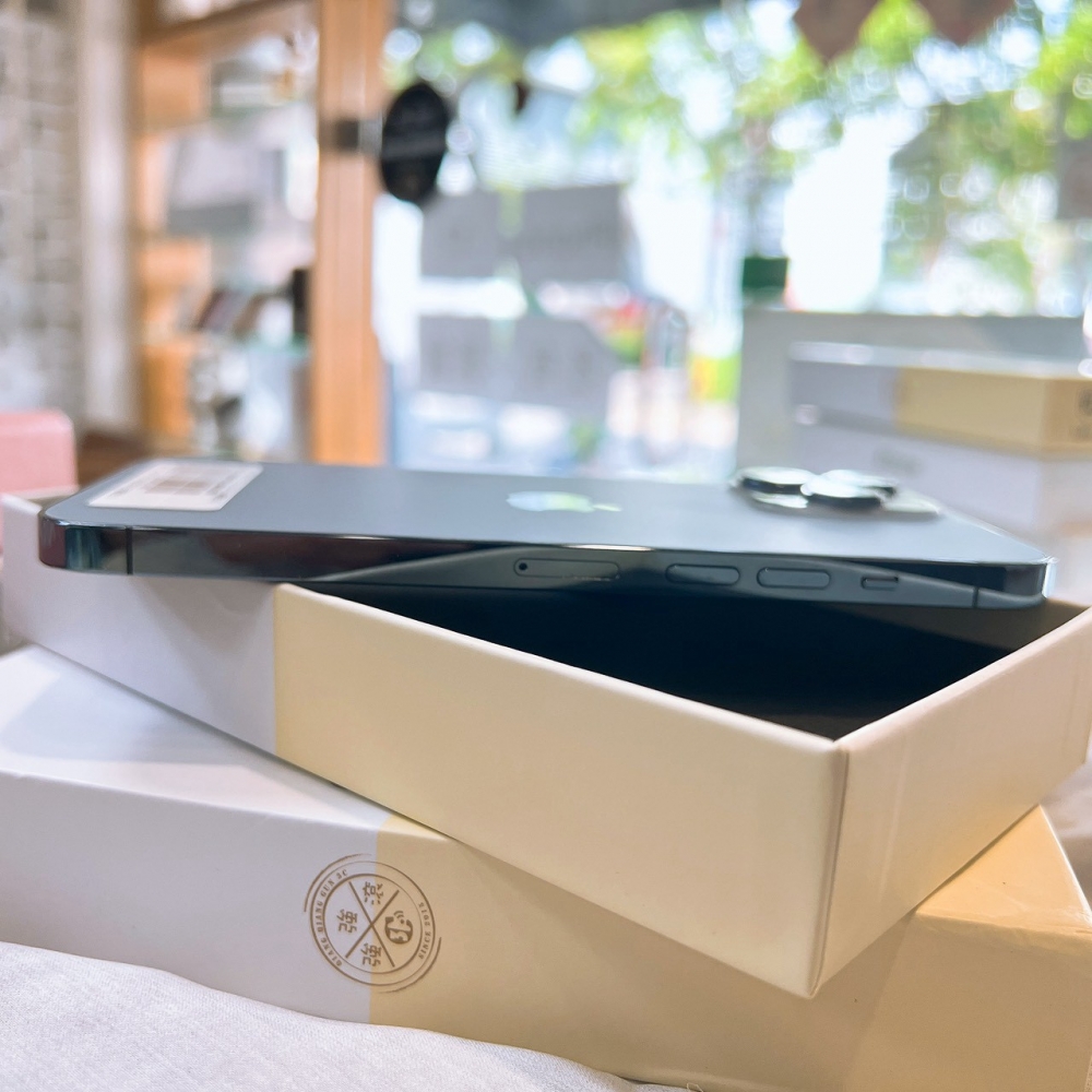 二手 iPhone13 Pro Max 128G 藍色 #03421(店家保固365天)