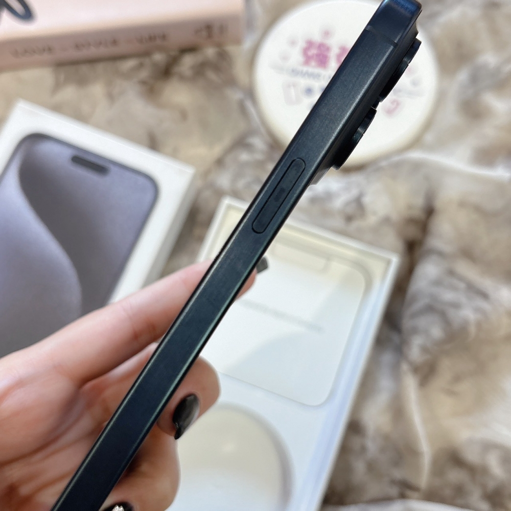 二手 iPhone15 ProMax 512G 藍色*16545(店家保固)
