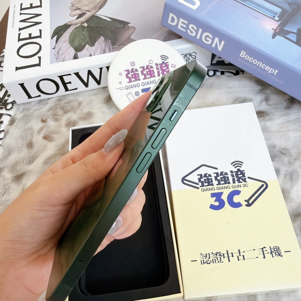 鹽行-二手 iPhone13 - 128G 綠色#06965(店家保365天)