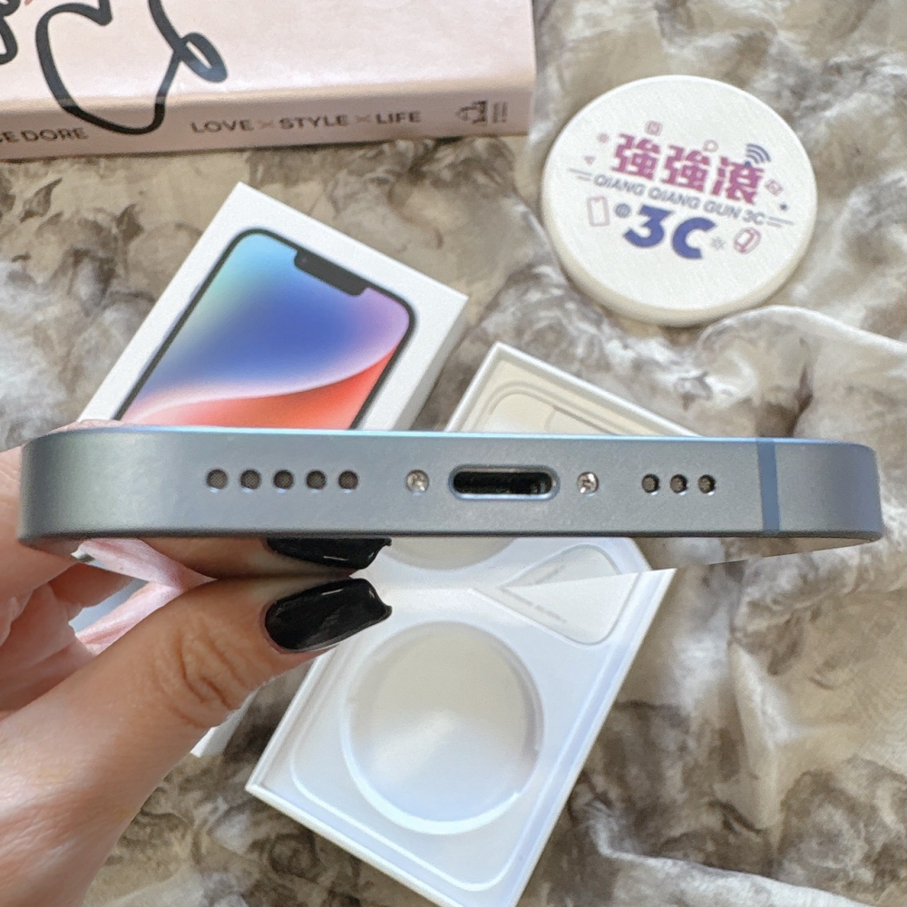 二手 iPhone14 256G 藍色*97459（店家保固365天）