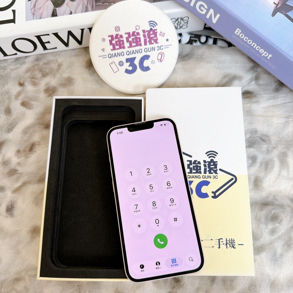 鹽行-二手 iPhone13 - 256G 粉色#84986(店家保365天)