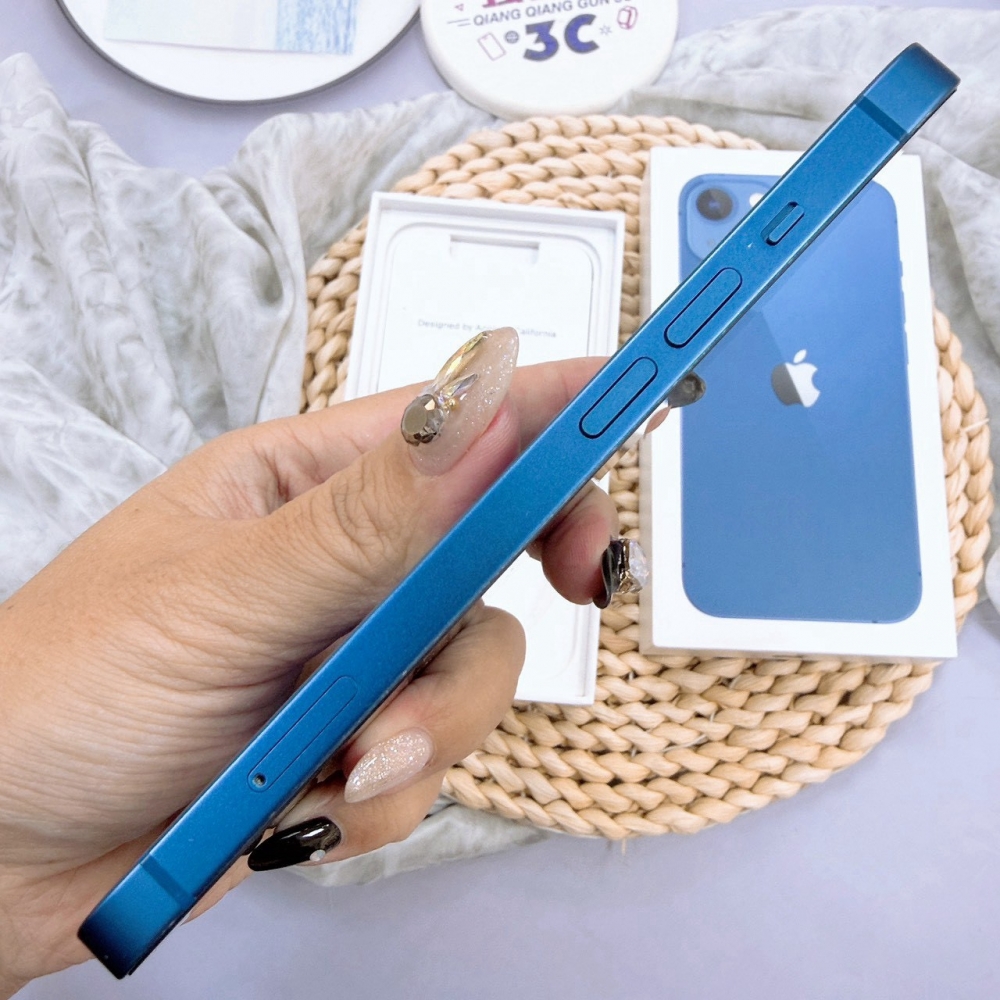 二手 iPhone 13 256G 藍色*56471 (店家保固365天)