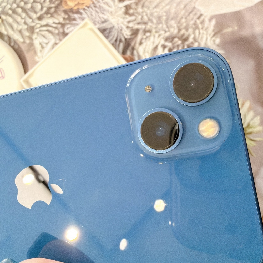 善化-二手 iPhone13  128G 藍色 #80824（店家保固365天）