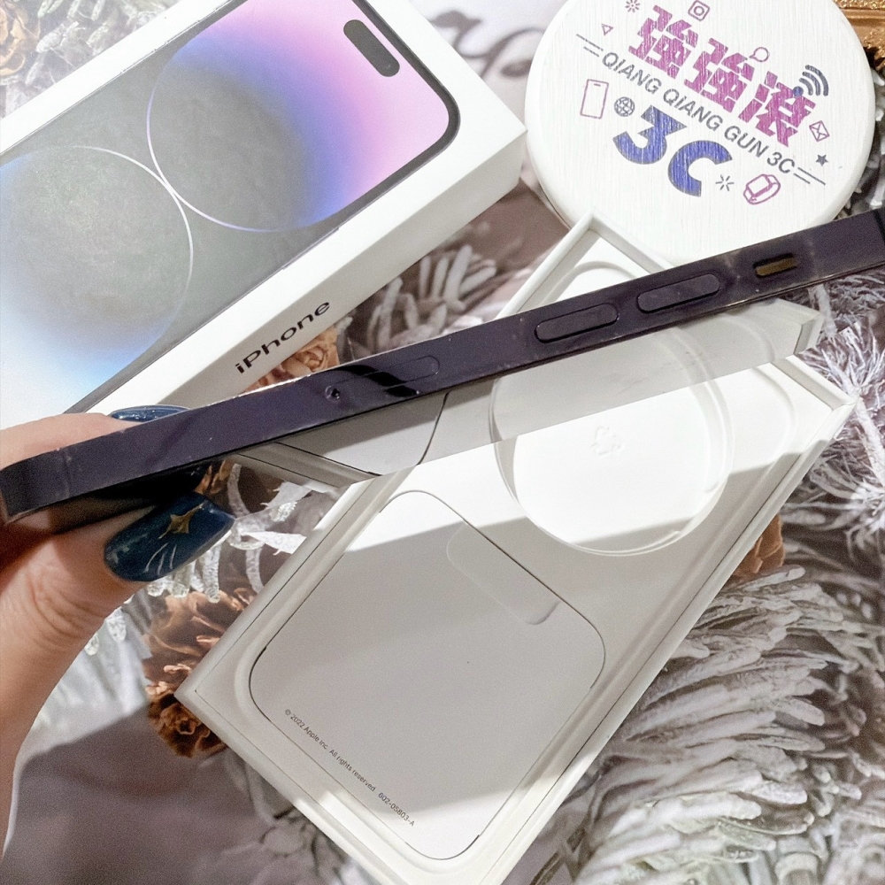 善化-二手 iPhone14 PRO 128G 紫色 #62001（店家保固365天）