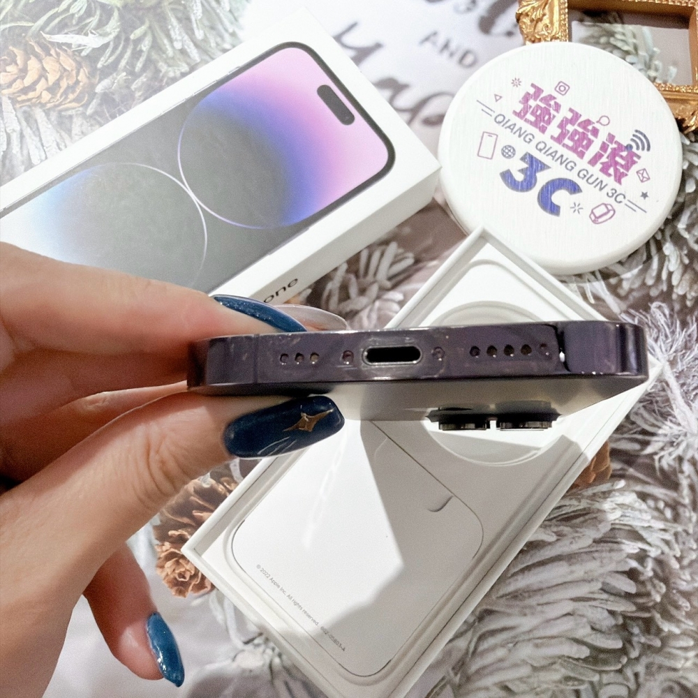 善化-二手 iPhone14 PRO 128G 紫色 #62001（店家保固365天）