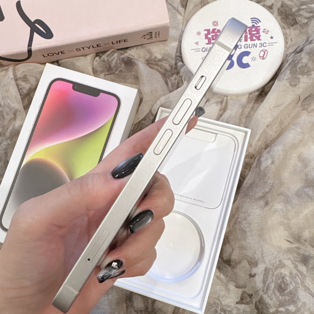 二手 iPhone14 128G 白色 #79308(店家保固365天)