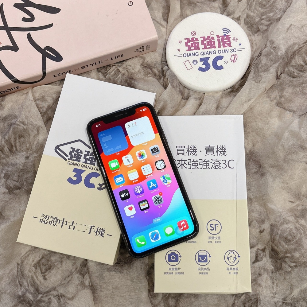 二手 iPhone XR 128G 黑色*03249(店家保固90天)
