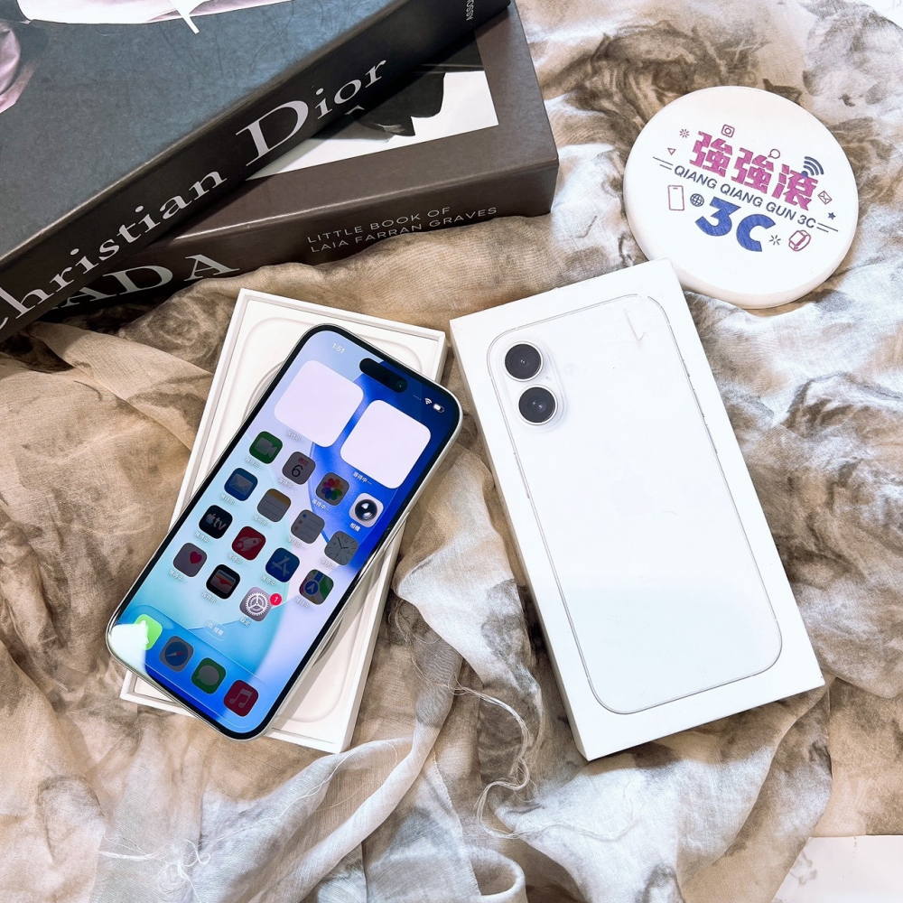 二手 iPhone16 256G 白色*65957（店家保固）