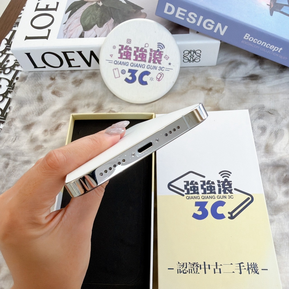 鹽行-二手 iPhone13 pro max 256G 銀色#28801（店家保365天）