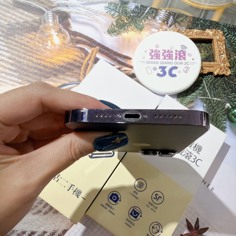 善化-二手 iPhone14 PRO MAX 128G 紫色 #71898（店家保固365天）
