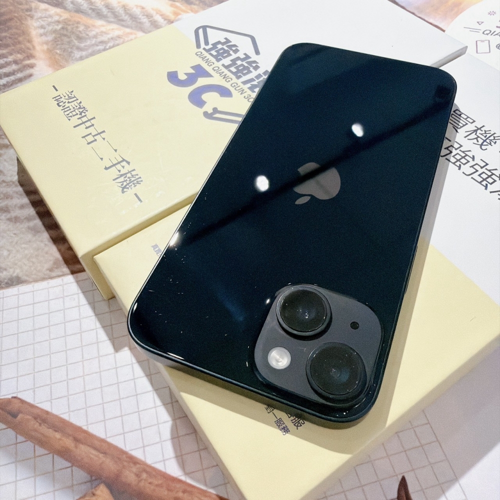 善化-二手 iPhone14  128G 黑色 #04433（店家保固365天）