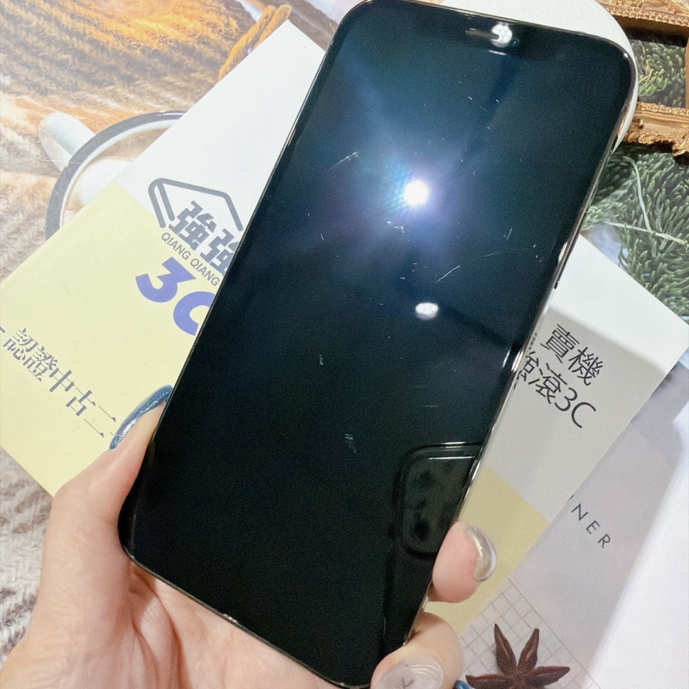 善化-二手 iPhone12 PRO 128G 黑色 #23597（店家保固90天）