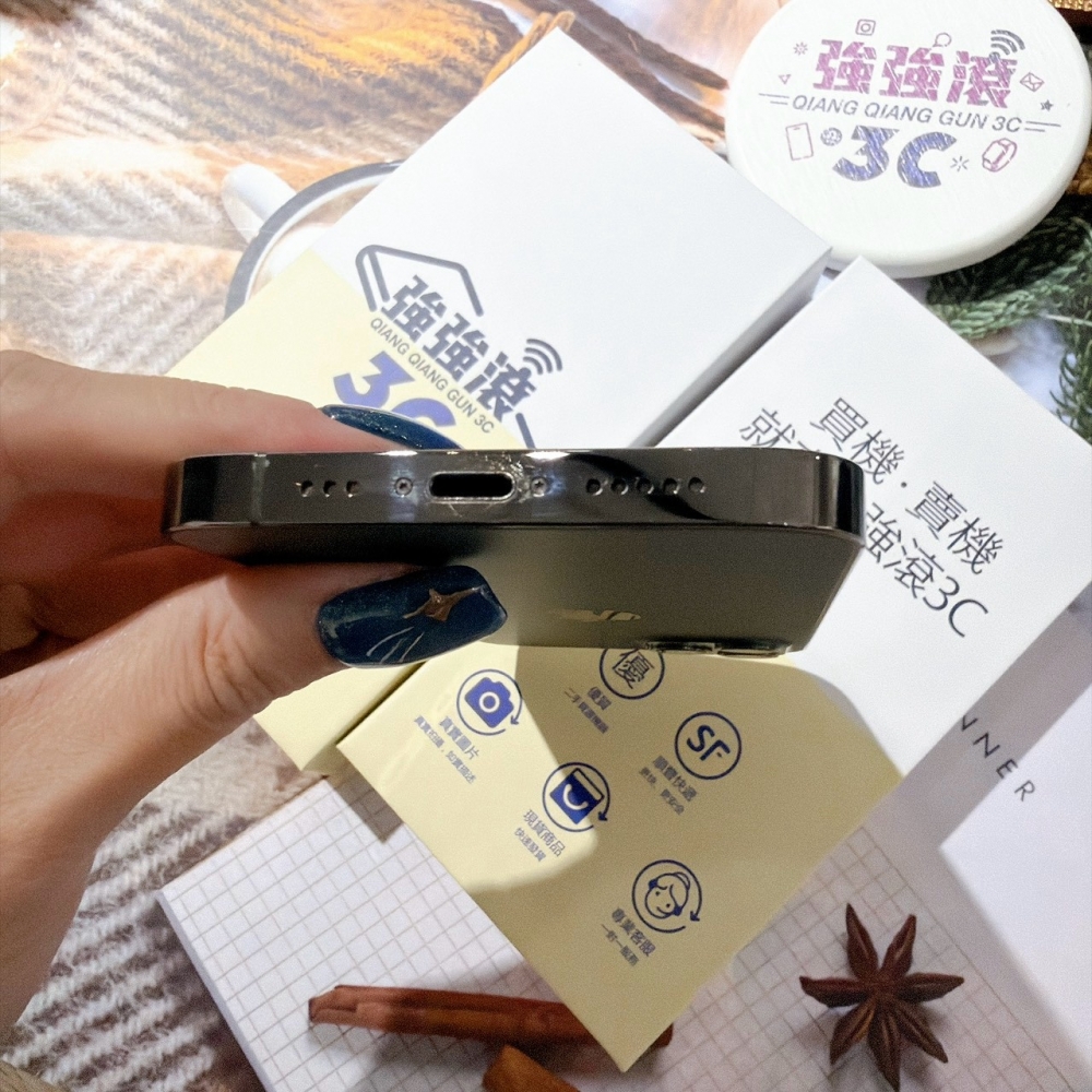 善化-二手 iPhone12 PRO 128G 黑色 #23597（店家保固90天）