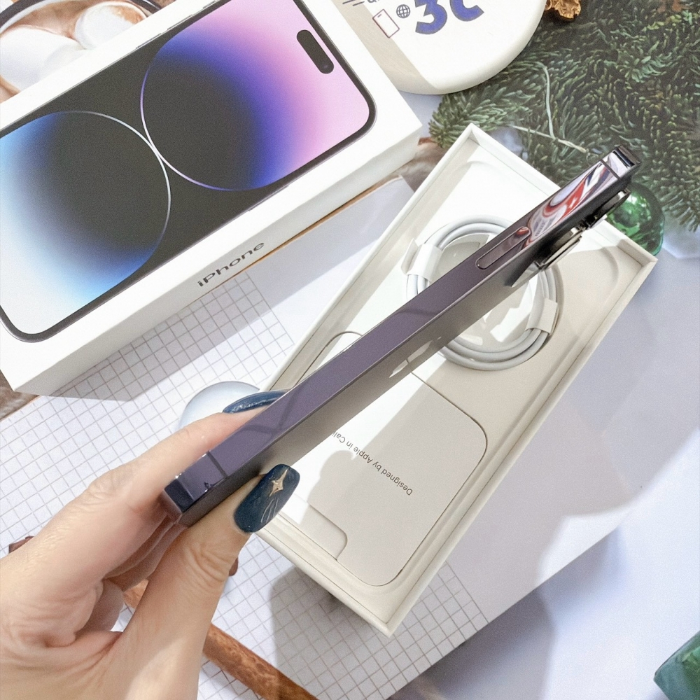 善化-二手 iPhone14 PRO MAX 128G 紫色 #51895（店家保固365天）