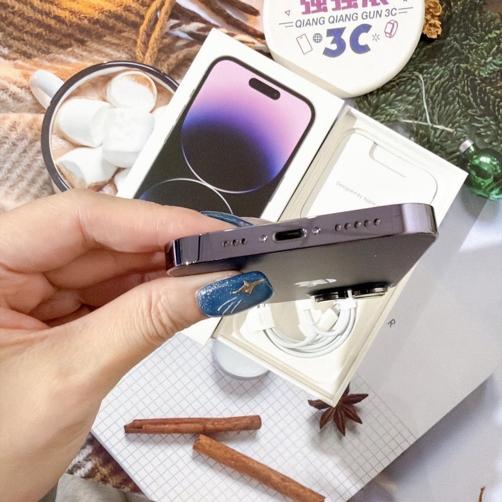 善化-二手 iPhone14 PRO 128G 紫色 #03839（店家保固365天）