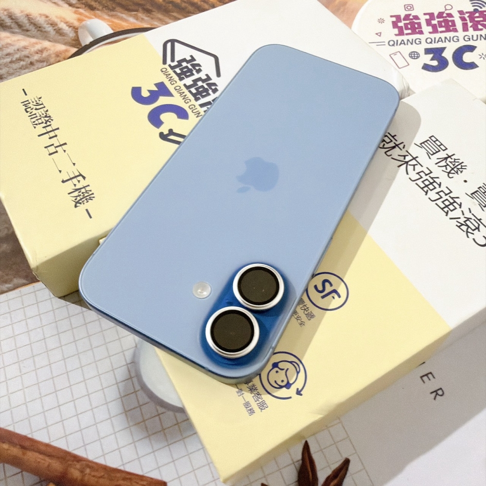 善化-二手 iPhone17 256G 藍色 #76420（原廠保固）