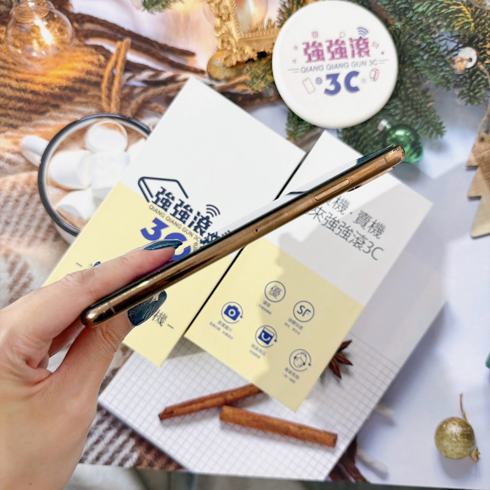 善化-二手 iPhoneXs max 64G 金色 #07398（店家保固30天）