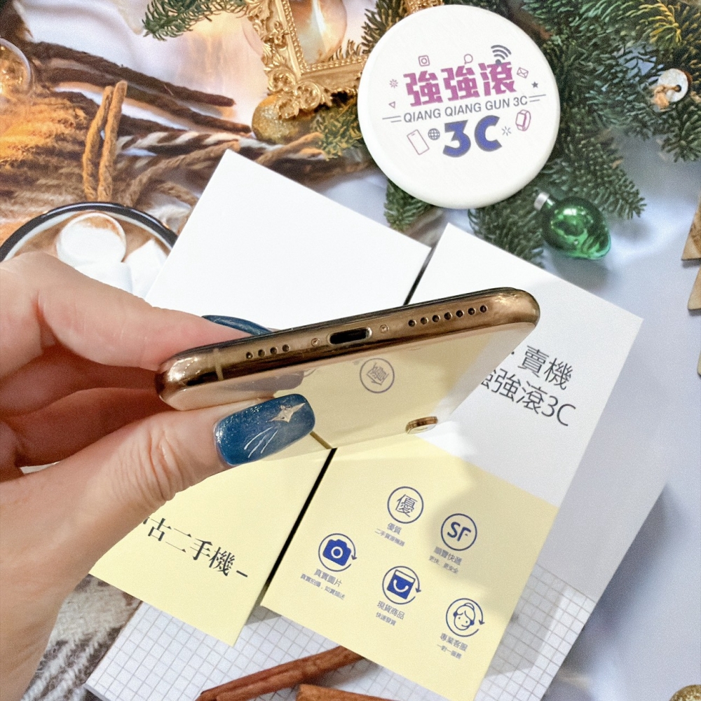 善化-二手 iPhoneXs max 64G 金色 #07398（店家保固30天）