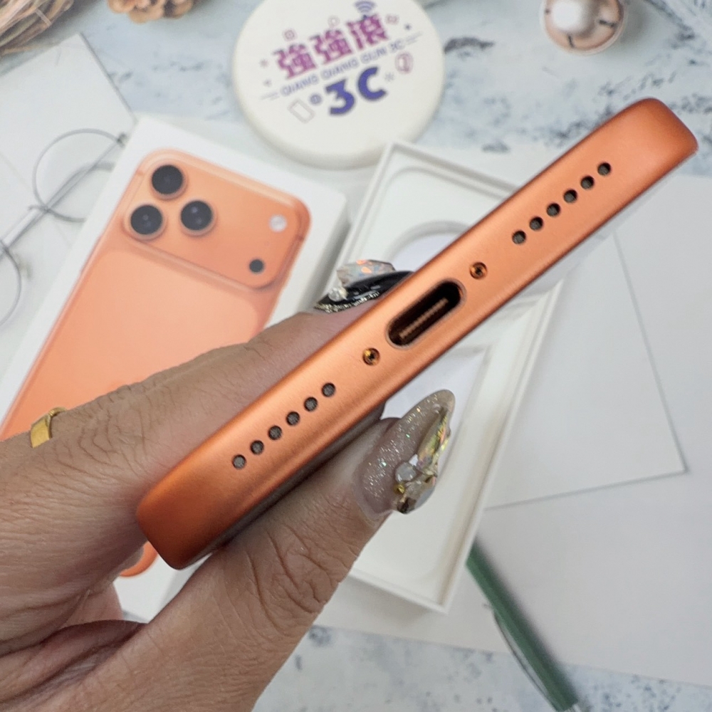 歸仁- 二手iPhone 17 pro max 256G 橘色*55559（原廠保內）