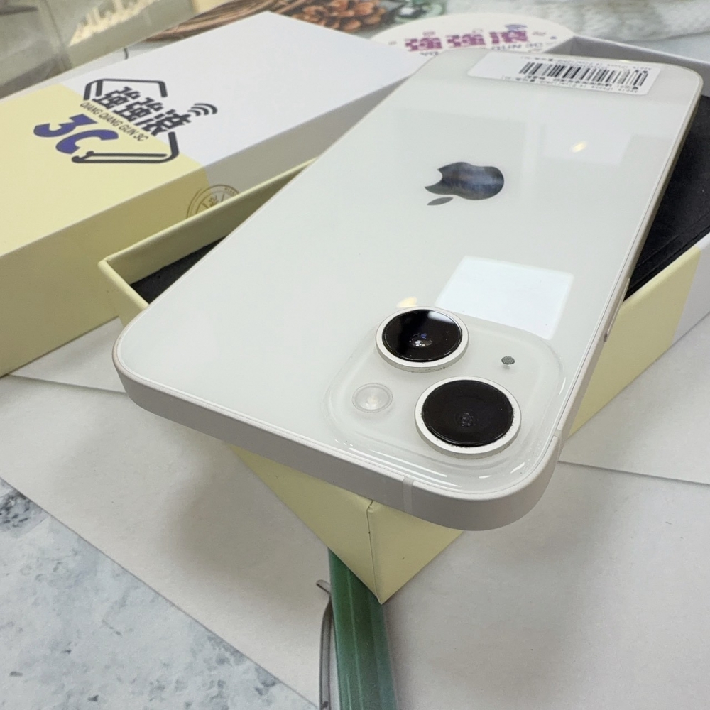歸仁- 二手iPhone 14 Plus 128G 白色*82929(店家保固365天)