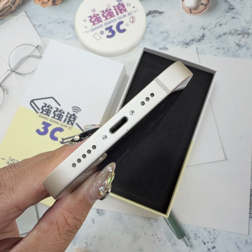 歸仁- 二手iPhone 13 128G 白色*35232（店家保固365天）