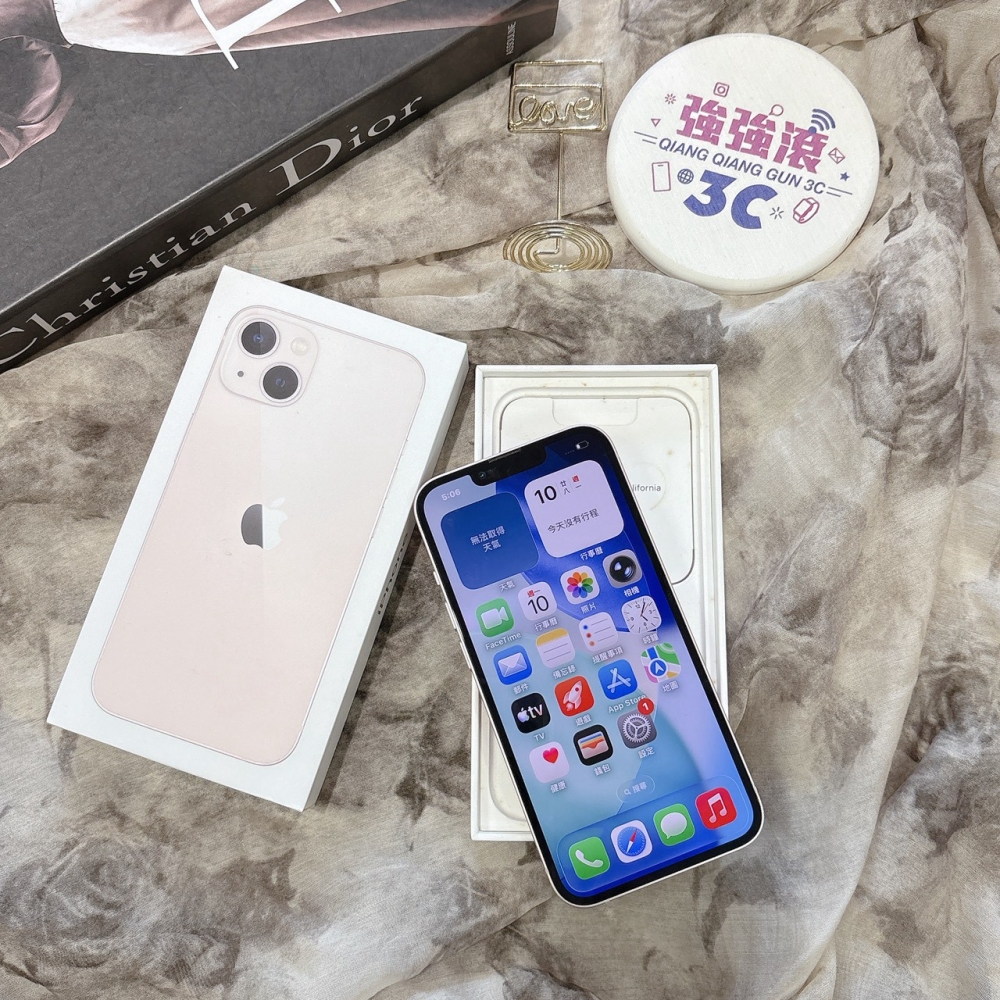 二手 iPhone13 128G 粉色*28224（店家保固）