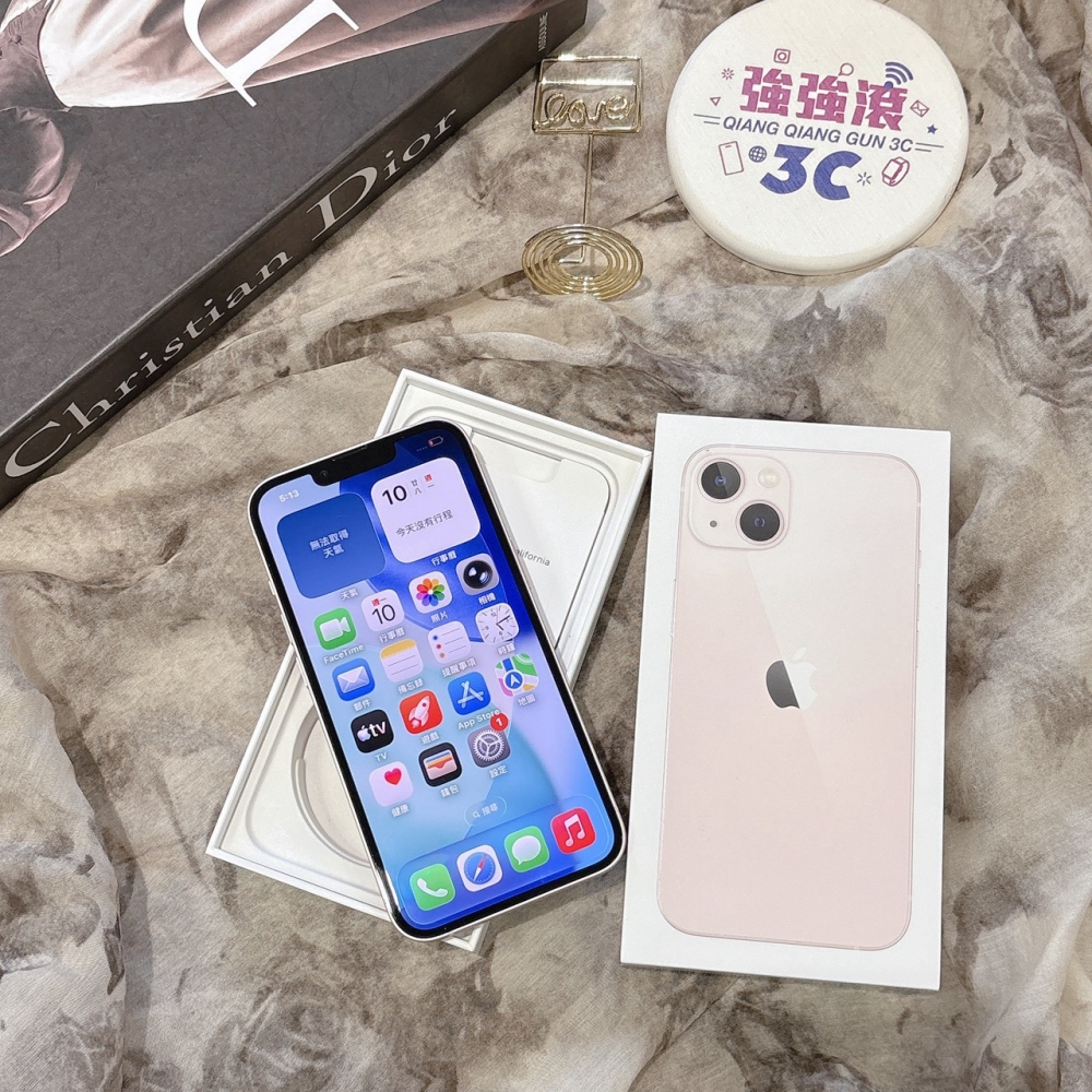 二手 iPhone13 128G 粉色*44634（店家保固）