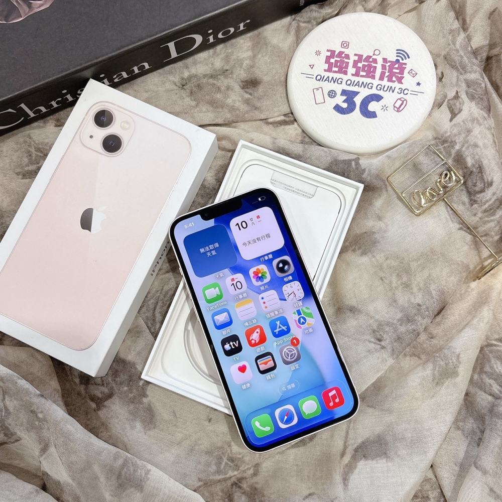 二手 iPhone13 128G 粉色*56735(店家保固)