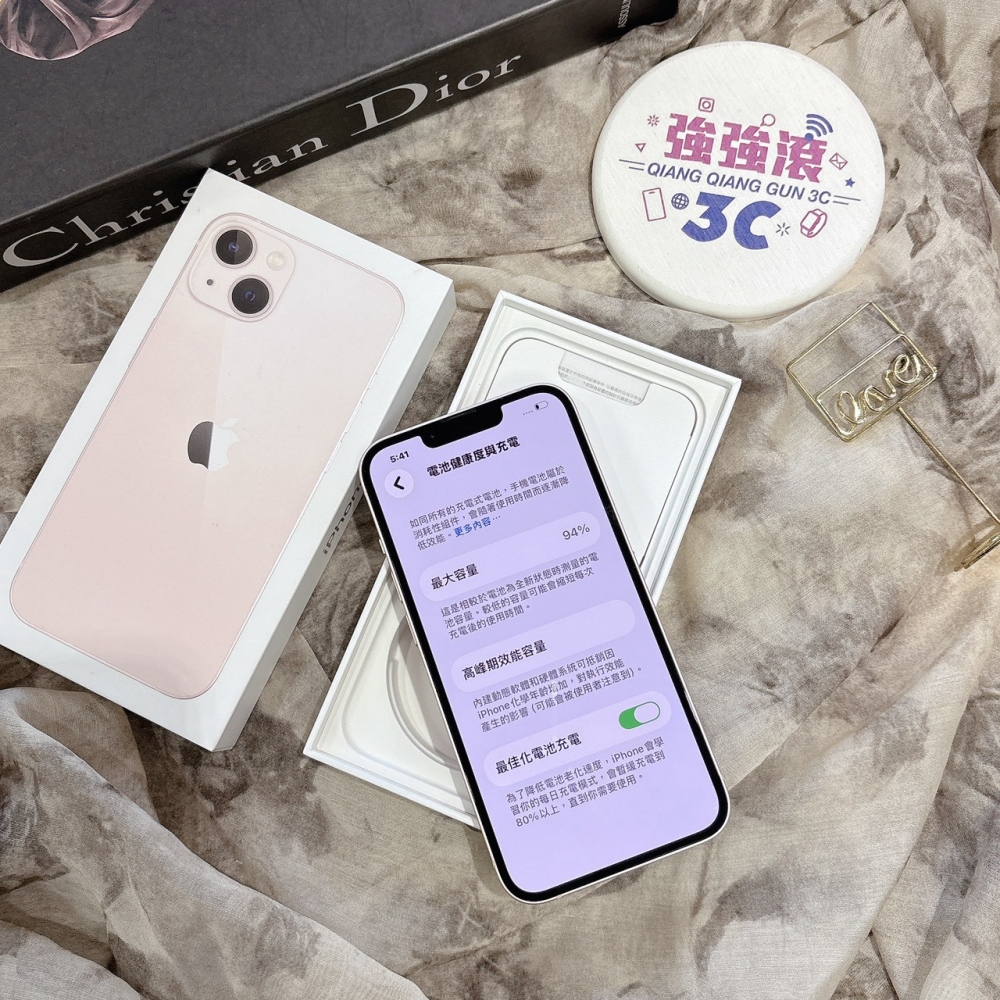 二手 iPhone13 128G 粉色*56735(店家保固)
