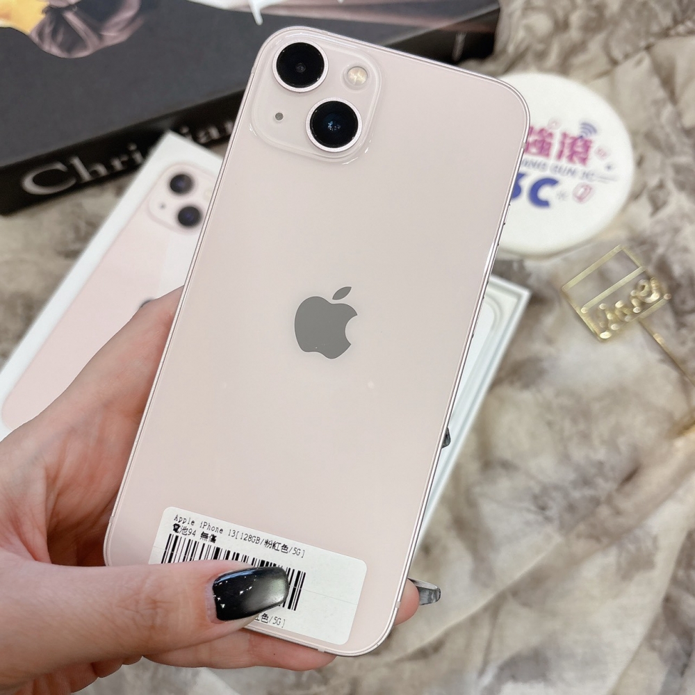 二手 iPhone13 128G 粉色*56735(店家保固)