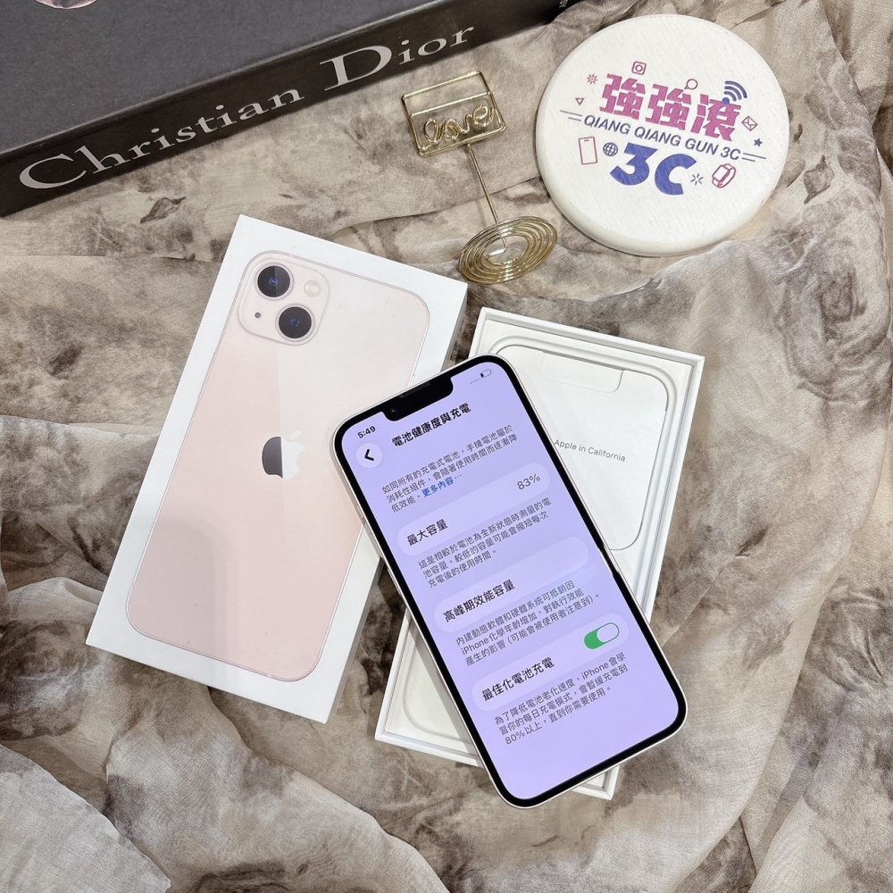 二手 iPhone13 128G 粉色*02274(店家保固)